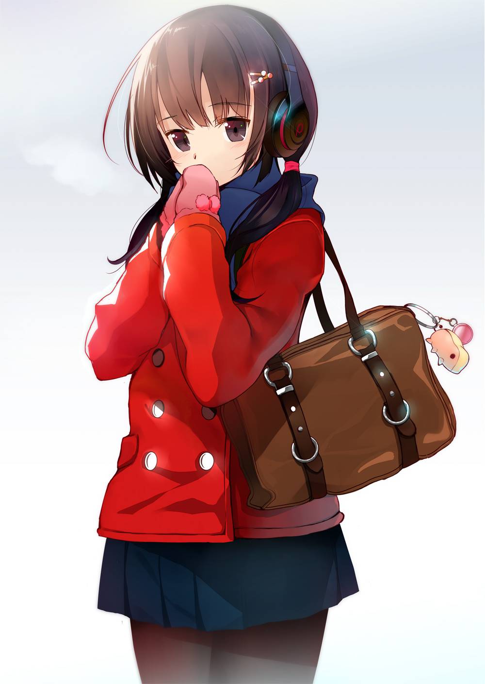 おさげ少女の二次元画像ください